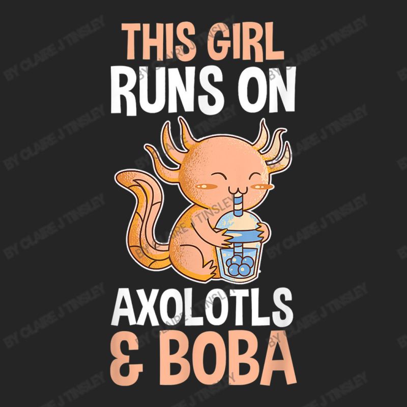 Axolotl Bubble Tea Unisex Hoodie by Claire J Tinsley | Artistshot