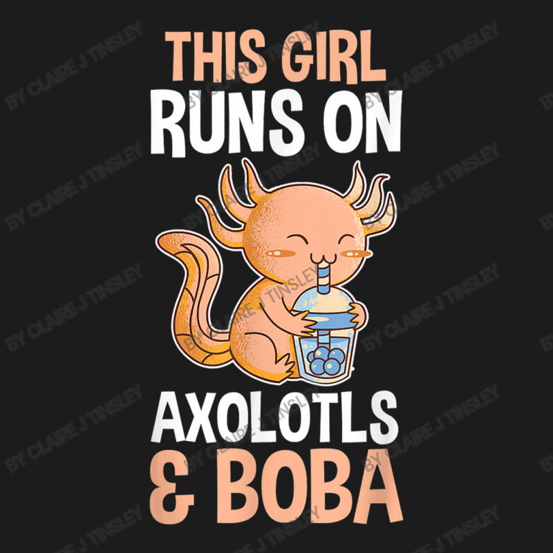 Axolotl Bubble Tea Hoodie & Jogger set by Claire J Tinsley | Artistshot