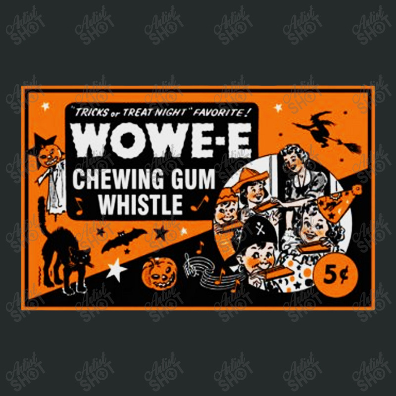 Vintage Halloween Wowe E Whistle Candy Women's Triblend Scoop T-shirt by DJ Art | Artistshot