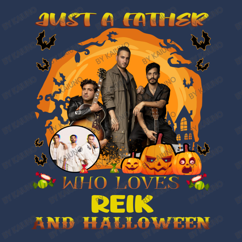 Just A Father Who Loves Reik And Halloween Ladies Denim Jacket by Kaiuno | Artistshot