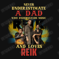 Never Underestimate A Dad Who Loves Reik Graphic Youth T-shirt | Artistshot