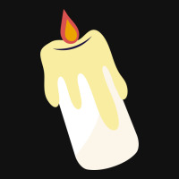 Interesting Halloween Candle Design Rectangle Patch | Artistshot