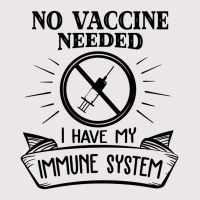 No Vaccine Needed Pocket T-shirt | Artistshot