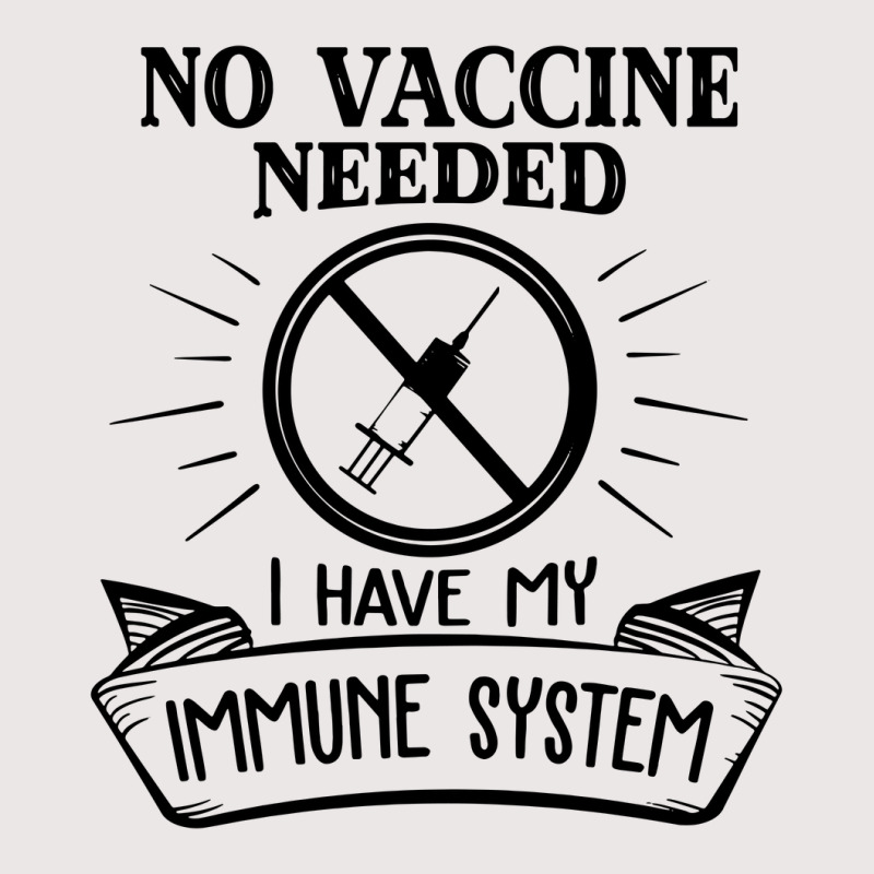 No Vaccine Needed Pocket T-Shirt by cm-arts | Artistshot