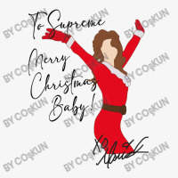 Mariah Carey Merry Christmas Baby! Ladies Fitted T-shirt | Artistshot