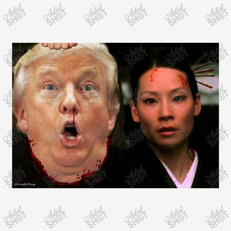 Trump Meets O Ren Ishii   Trump Metal Print Horizontal | Artistshot