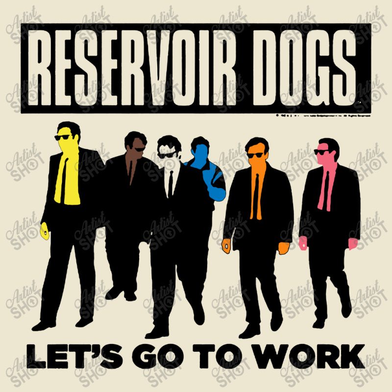 Lets Go To Work Reservoir Dogs Cropped Hoodie by LemonTees | Artistshot