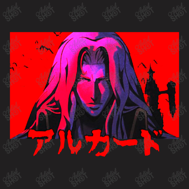 Japanese Alucard Photo Castlevania T-shirt | Artistshot