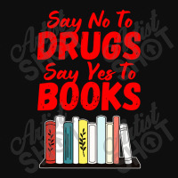 Say No To Drugs Say Yes To Books Anti Drug Red Ribbon Week Crop Top | Artistshot