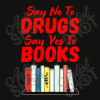 Say No To Drugs Say Yes To Books Anti Drug Red Ribbon Week Scorecard Crop Tee | Artistshot