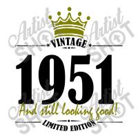 Vintage 1951 And Still Looking Good V-neck Tee | Artistshot