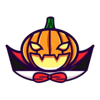 So Cool Dracula Pumpkin Design Sticker | Artistshot