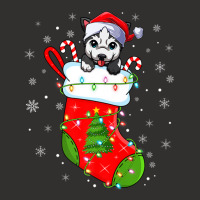 Alaskan Malamute Dog In Christmas Socks Xmas Champion Hoodie | Artistshot