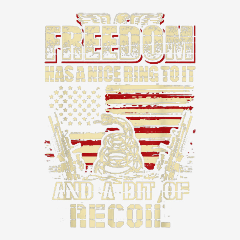 Freedom Has A Nice Ring To It And A Little Bit Of Veteran T Shirt Adjustable Cap by claudettemeskqx | Artistshot