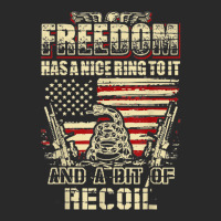 Freedom Has A Nice Ring To It And A Little Bit Of Veteran T Shirt Printed Hat | Artistshot