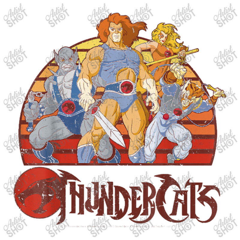 Thundercats Group Retro Sunset Baby Tee by zoevanessa | Artistshot