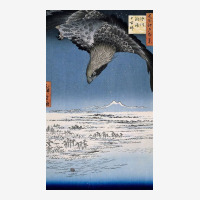 Utagawa Hiroshige Japanese Woodblock Eagle Print Graphic Youth T-shirt | Artistshot