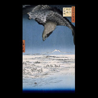 Utagawa Hiroshige Japanese Woodblock Eagle Print Youth Hoodie | Artistshot