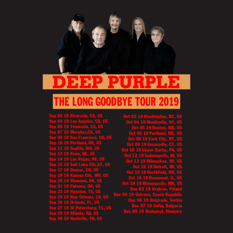 Deep Purple Tour 2019 Back Waist Apron | Artistshot