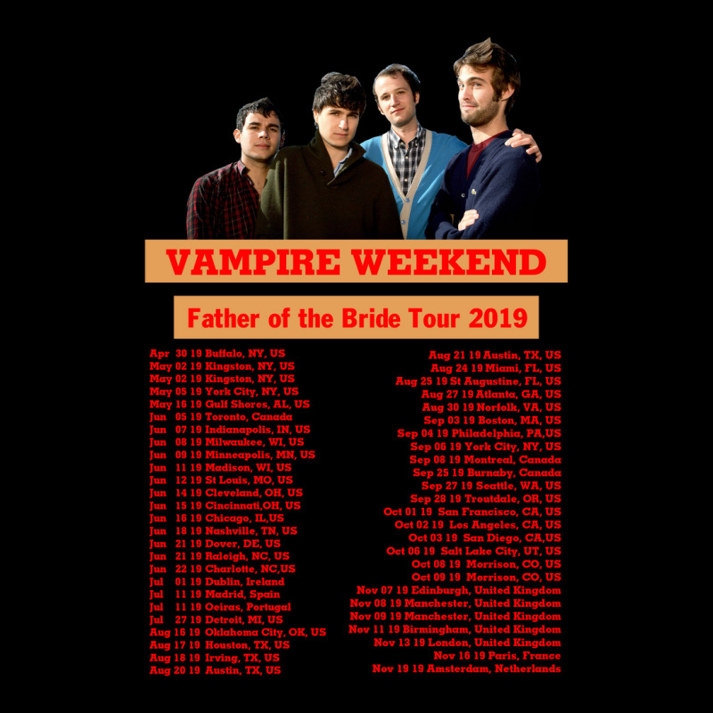 Vampire Weekend Tour 2019 Zipper Hoodie by vujezako880813 | Artistshot