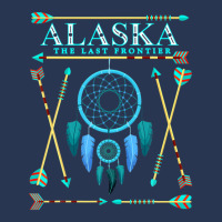 Dreamcatcher Alaska Native American Alaska State Pride Ladies Denim Jacket | Artistshot