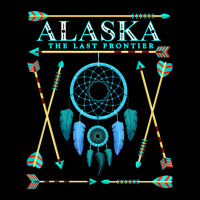 Dreamcatcher Alaska Native American Alaska State Pride Cropped Hoodie | Artistshot