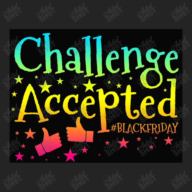 Challenge Accepted 3/4 Sleeve Shirt by kalmasem | Artistshot