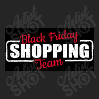 Black Friday Shopping Team   Red White Unisex Hoodie | Artistshot