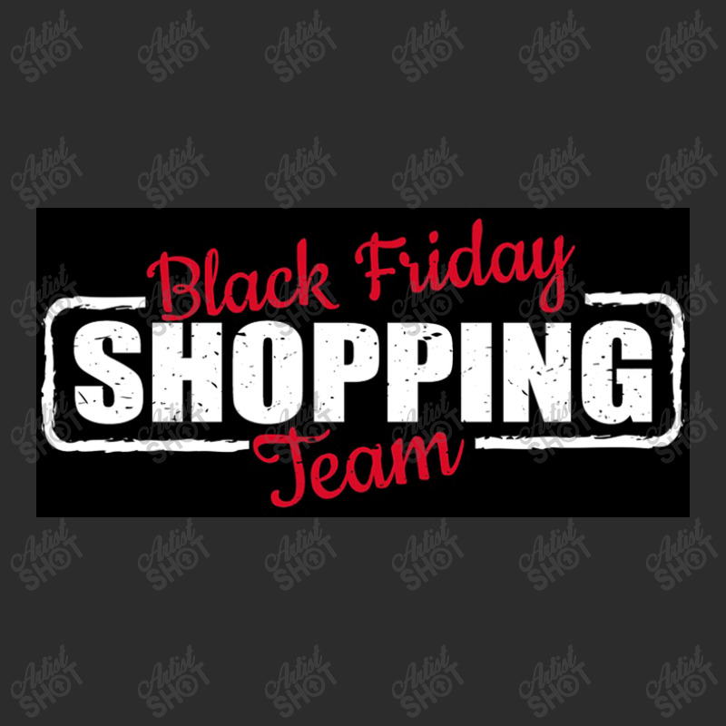 Black Friday Shopping Team   Red White Exclusive T-shirt by kalmasem | Artistshot