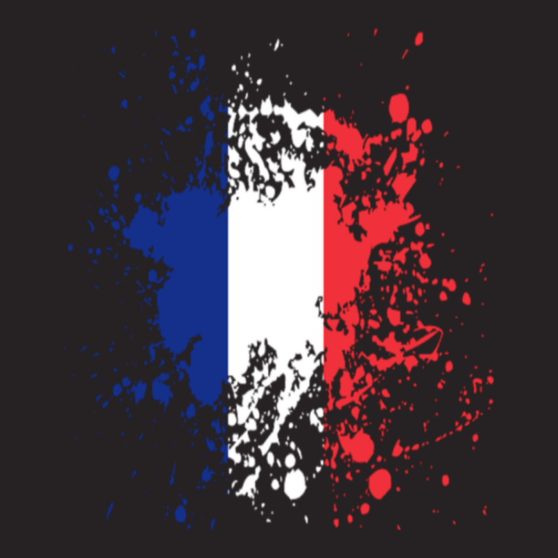 France Ink Spatter Flag Vectors Vintage Cap | Artistshot