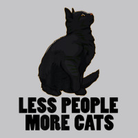 Less People More Black Cat Funny Pet Lover Men Dark Cat Baby Bodysuit | Artistshot