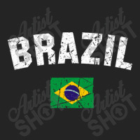 Brazil Brasil Flag Vintage  Men Women Kids Brazil 3/4 Sleeve Shirt | Artistshot