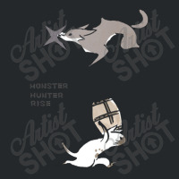 Monster Hunter Rise Palico&palamute Crewneck Sweatshirt | Artistshot