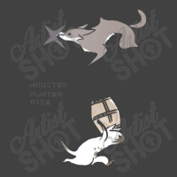 Monster Hunter Rise Palico&palamute Vintage T-shirt | Artistshot