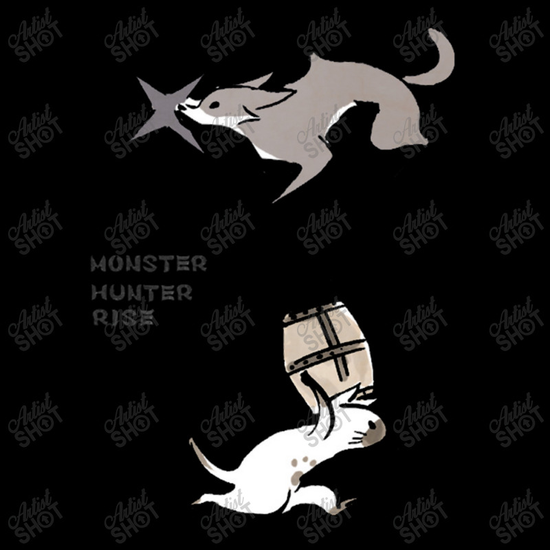 Monster Hunter Rise Palico&palamute Fleece Short by Victorricardo | Artistshot