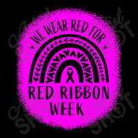 Red Ribbon Week Awareness V-neck Tee | Artistshot