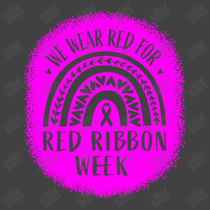 Red Ribbon Week Awareness Vintage T-shirt | Artistshot