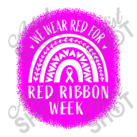 Red Ribbon Week Awareness Sticker | Artistshot