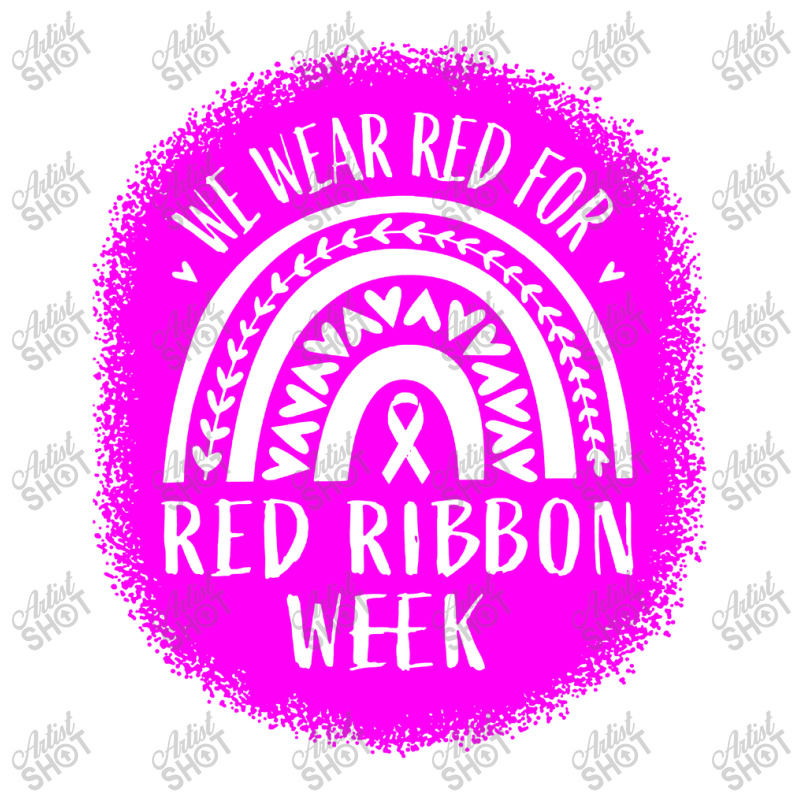 Red Ribbon Week Awareness Sticker | Artistshot