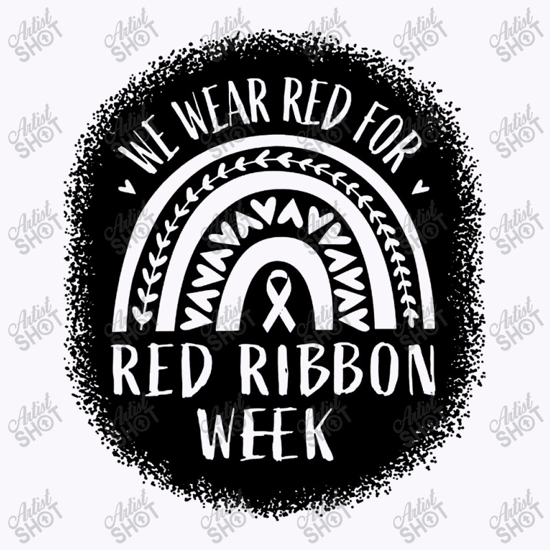 Red Ribbon Week Awareness Tank Top | Artistshot