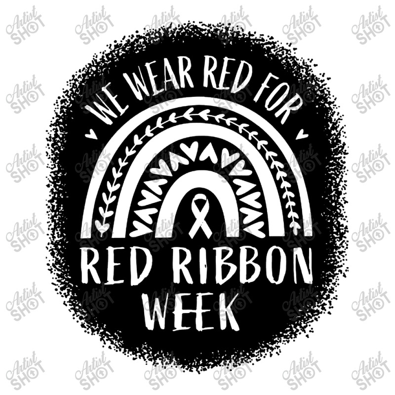 Red Ribbon Week Awareness Men's Long Sleeve Pajama Set | Artistshot