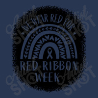 Red Ribbon Week Awareness Men Denim Jacket | Artistshot