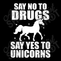 Red Yes To Unicorns Ribbon Week Pocket T-shirt | Artistshot