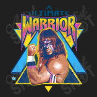 Flexing Ultimate Warrior Drawstring Bags | Artistshot