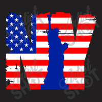 Vintage New York City Usa Flag Graphic Tees, New York City T-shirt | Artistshot