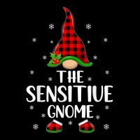 Matching Family Buffalo Plaid The Sensitive Gnome Christmas T Shirt Women's V-neck T-shirt | Artistshot