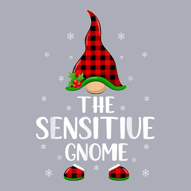 Matching Family Buffalo Plaid The Sensitive Gnome Christmas T Shirt Tank Dress by cm-arts | Artistshot