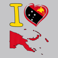 I Love Papua New Guinea. Guinean Flag In Shape Of A Heart Baby Bodysuit | Artistshot