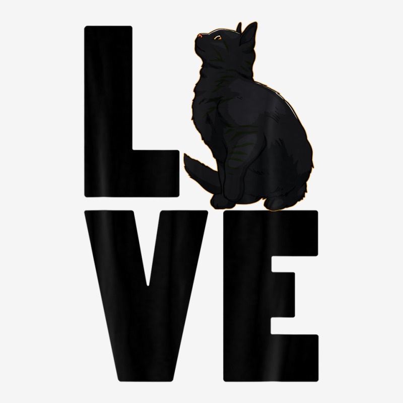 Love Black Cat Funny Pet Lover Men Dark Cat Crew Socks | Artistshot