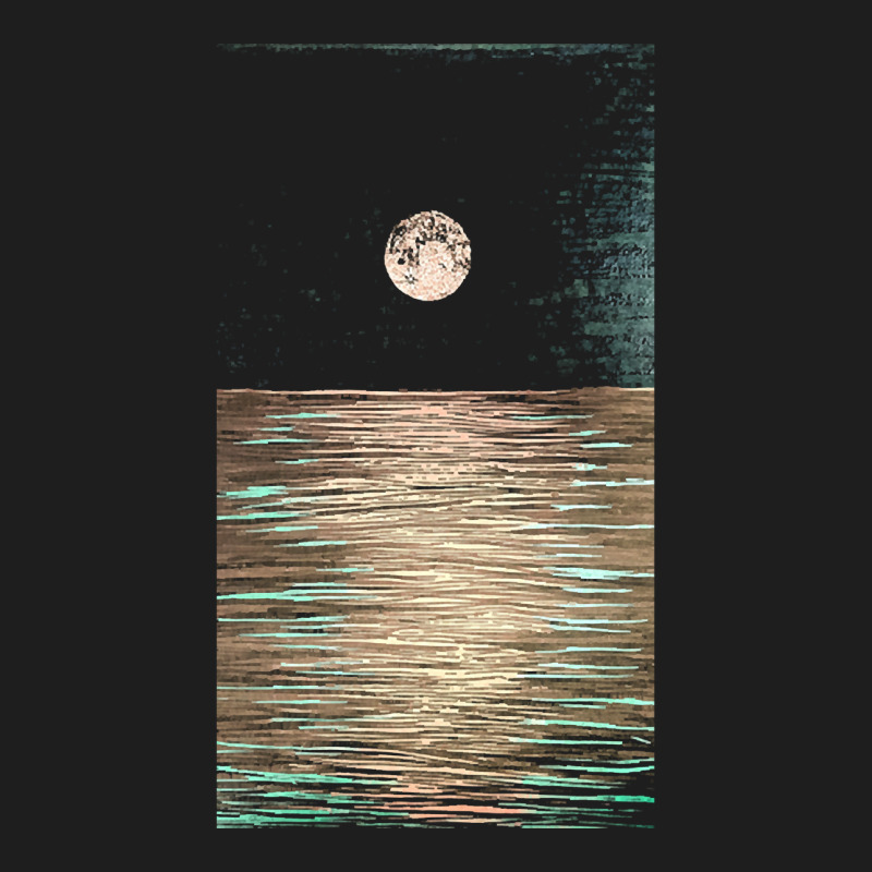 Ocean T  Shirt Moonlit Sea T  Shirt Classic T-shirt by rgibson131 | Artistshot